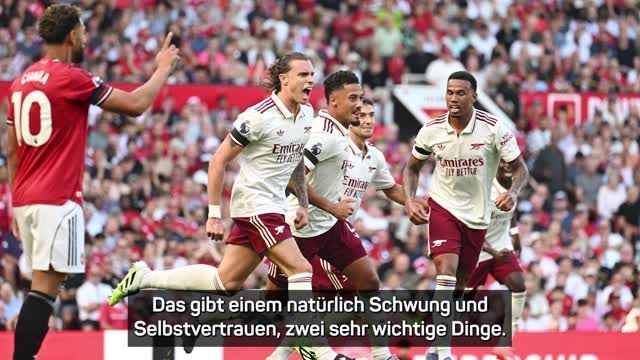 Arteta froh, Uniteds Aufbruchstimmung zu stören