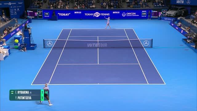 Highlights: Rybakina siegt und bleibt Nummer 1 der Welt