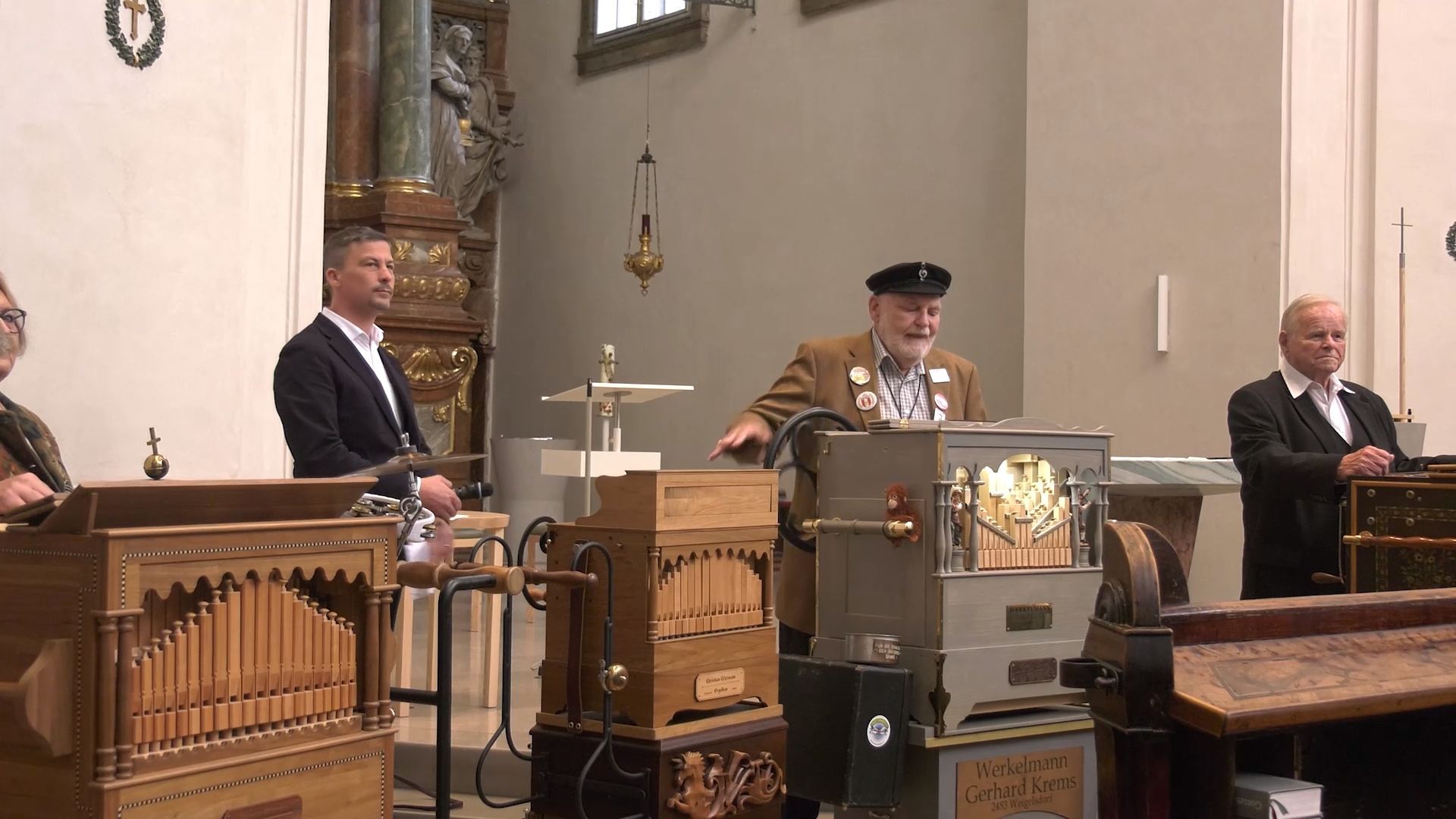 Klassisches Drehorgelkonzert in der Rossauer Pfarrkirche