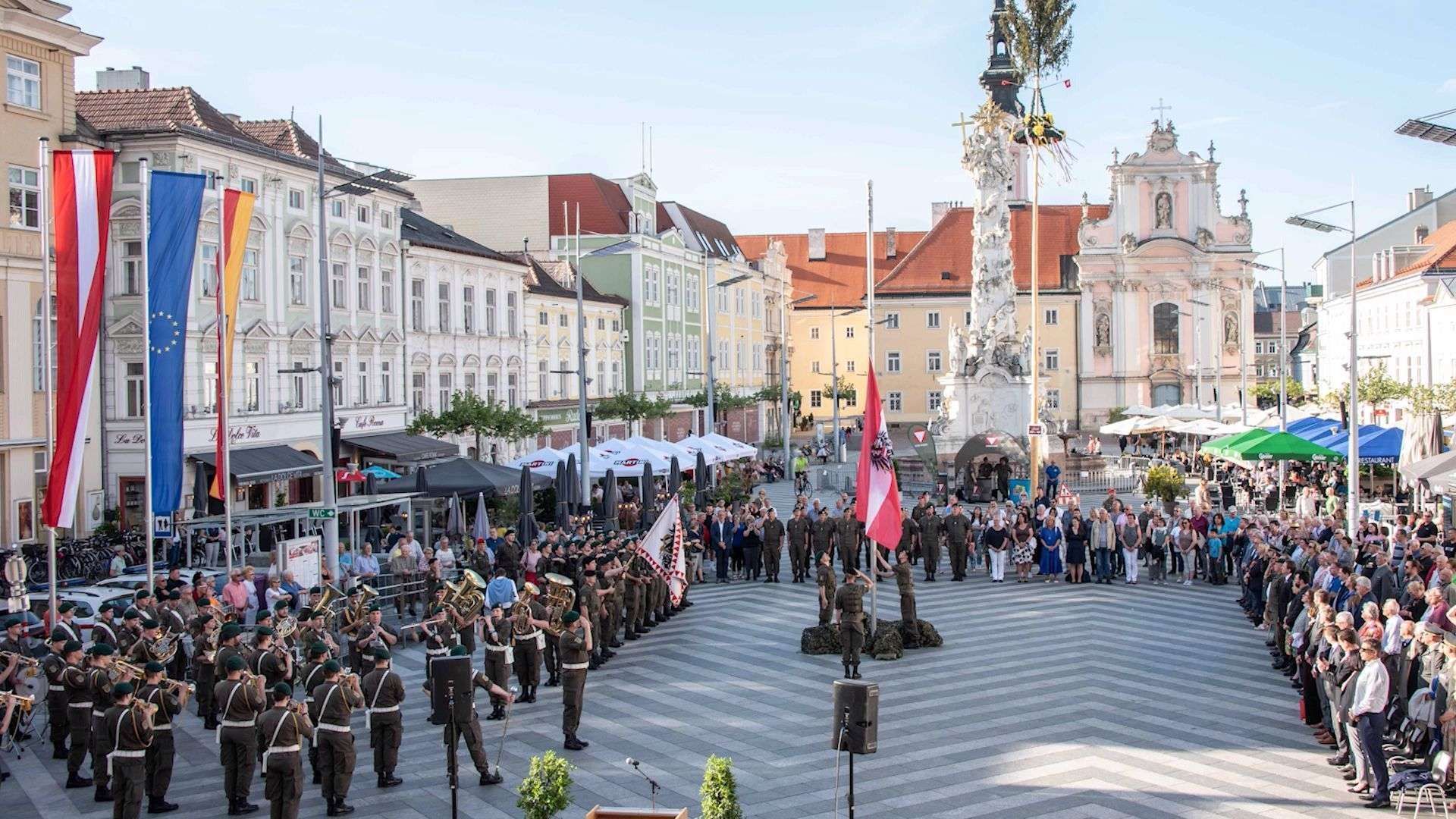 St. Pölten Feierlichkeiten anlässlich 70 Jahre Staatsvertrag