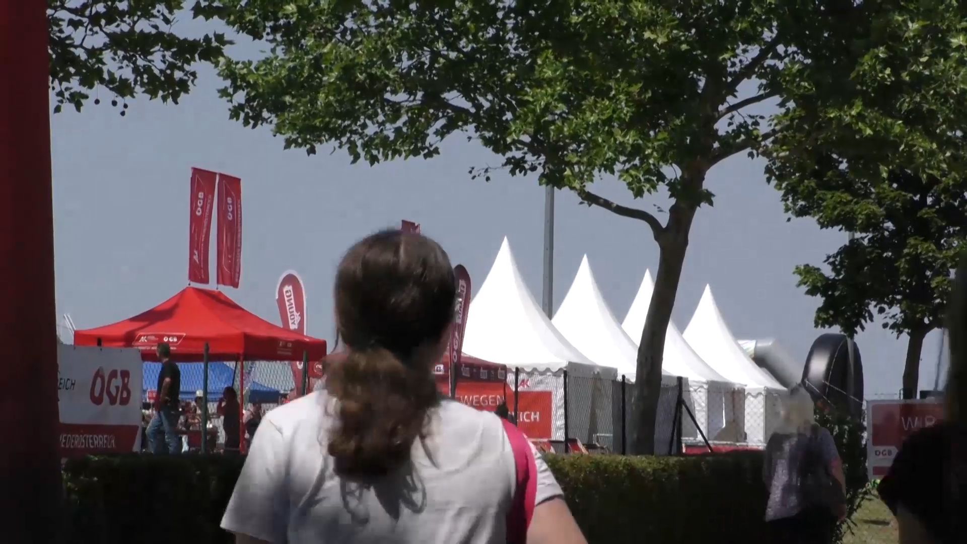 Video: Rund 2500 Weinviertler:innen beim AK/ÖGB Familienfest in Hohenau