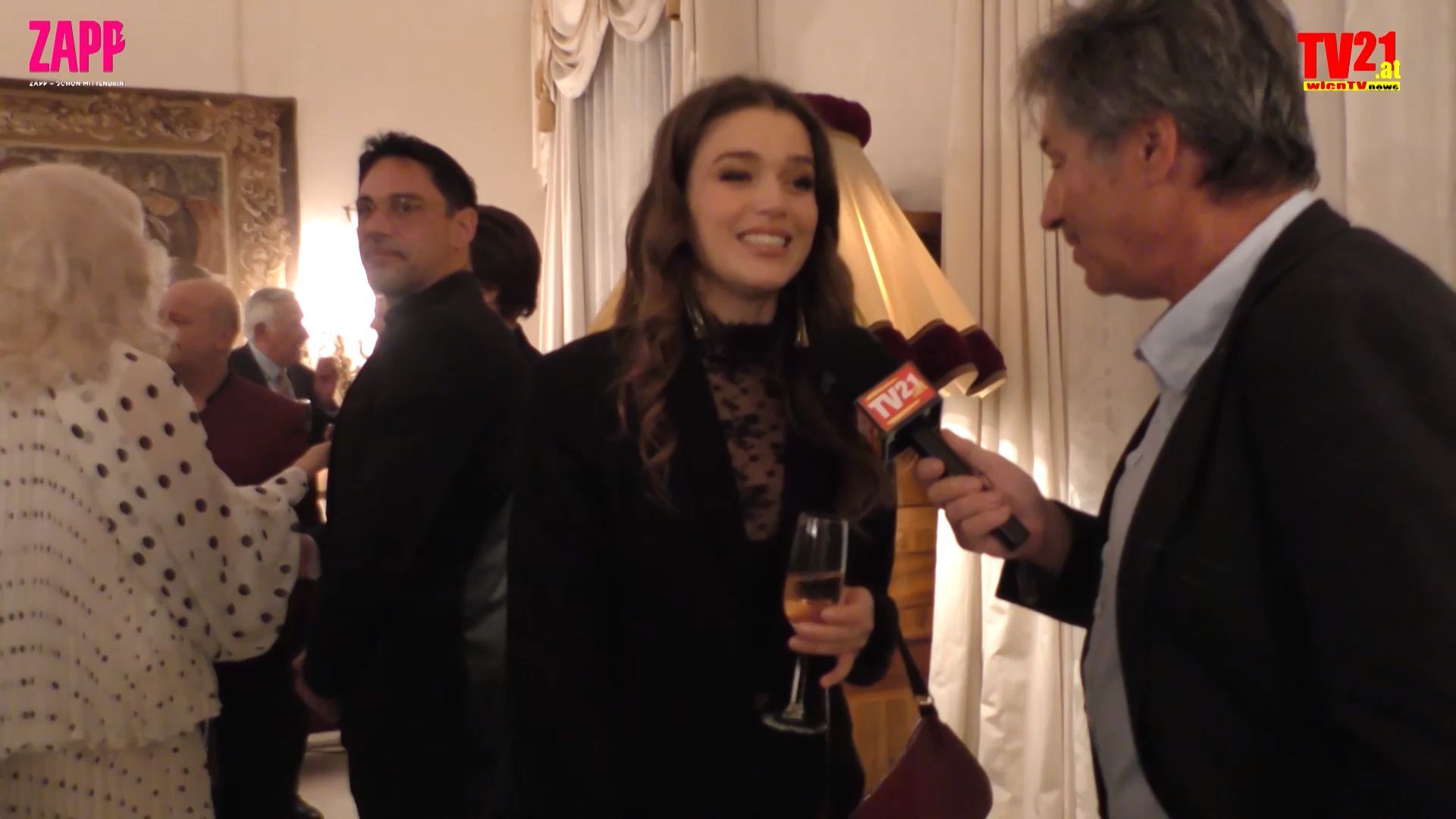 Reception at Birgit Sarata Honoring Franz Patay and Maria Theresia