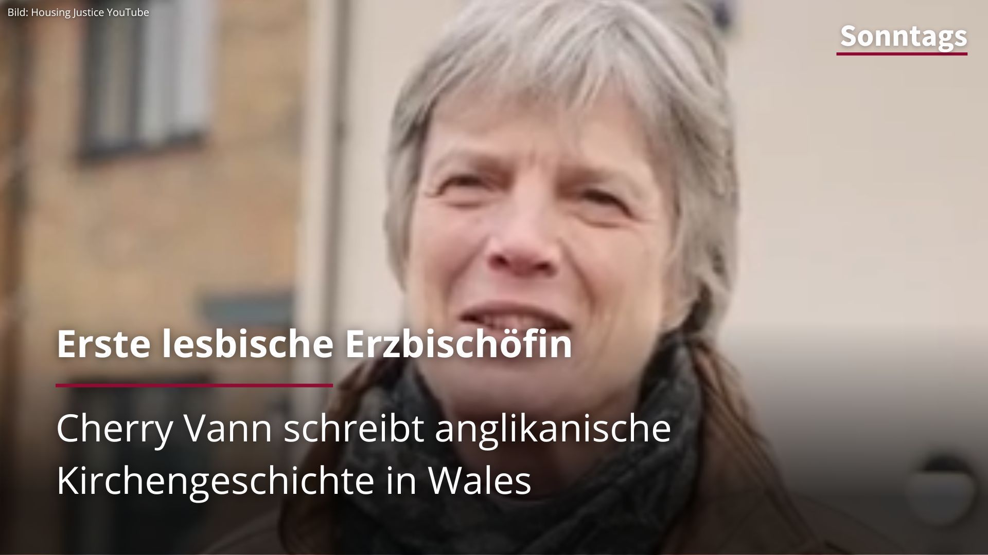 First Lesbian Archbishop: Cherry Vann Writes Anglican Church History in Wales