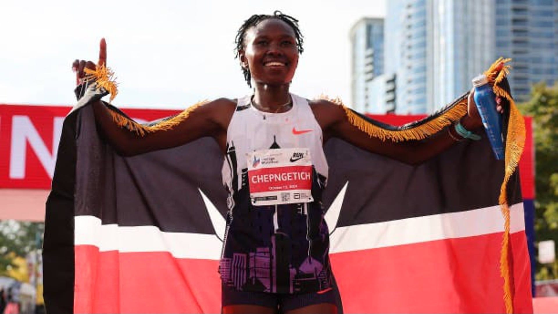 Marathon-Rekordhalterin Chepngetich wegen eines positiven Tests suspendiert