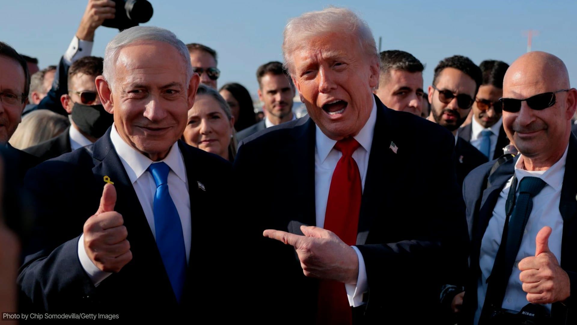 Video: Trump plädiert im israelischen Parlament für Netanjahus Begnadigung