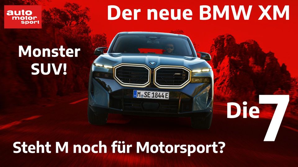 BMW XM: „automobile Entsprechung zum ausgestreckten Mittelfinger