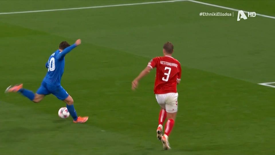 Ωραίο τελείωμα του Τζόλη για το 3-1 της Ελλάδας (VIDEO)
