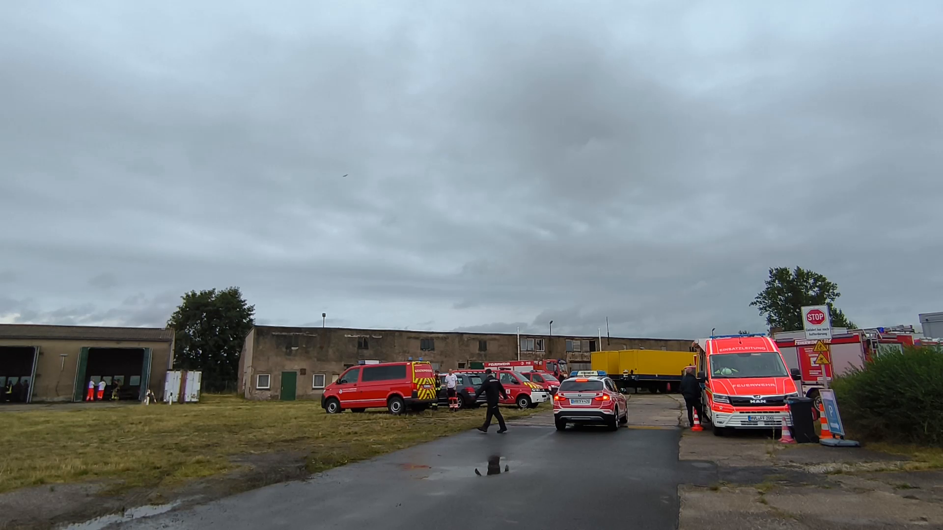 Video: Großübung FIRELINE HVL 2026 - praxisnahe Bekämpfung von Vegetationsbränden in Brandenburg