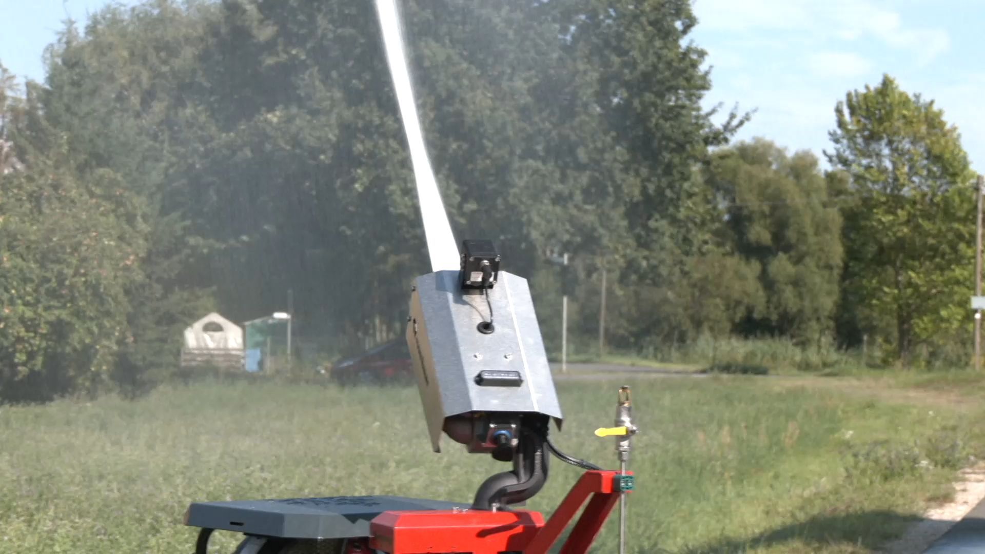 Hilfe bei Waldbrandbekämpfung: Löschroboter in Erlangen-Höchstadt