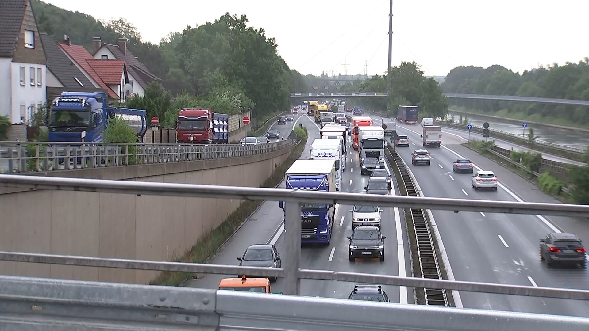 Video: Rund ein Viertel beschädigt: Nürnberg muss weiterhin Brücken sanieren