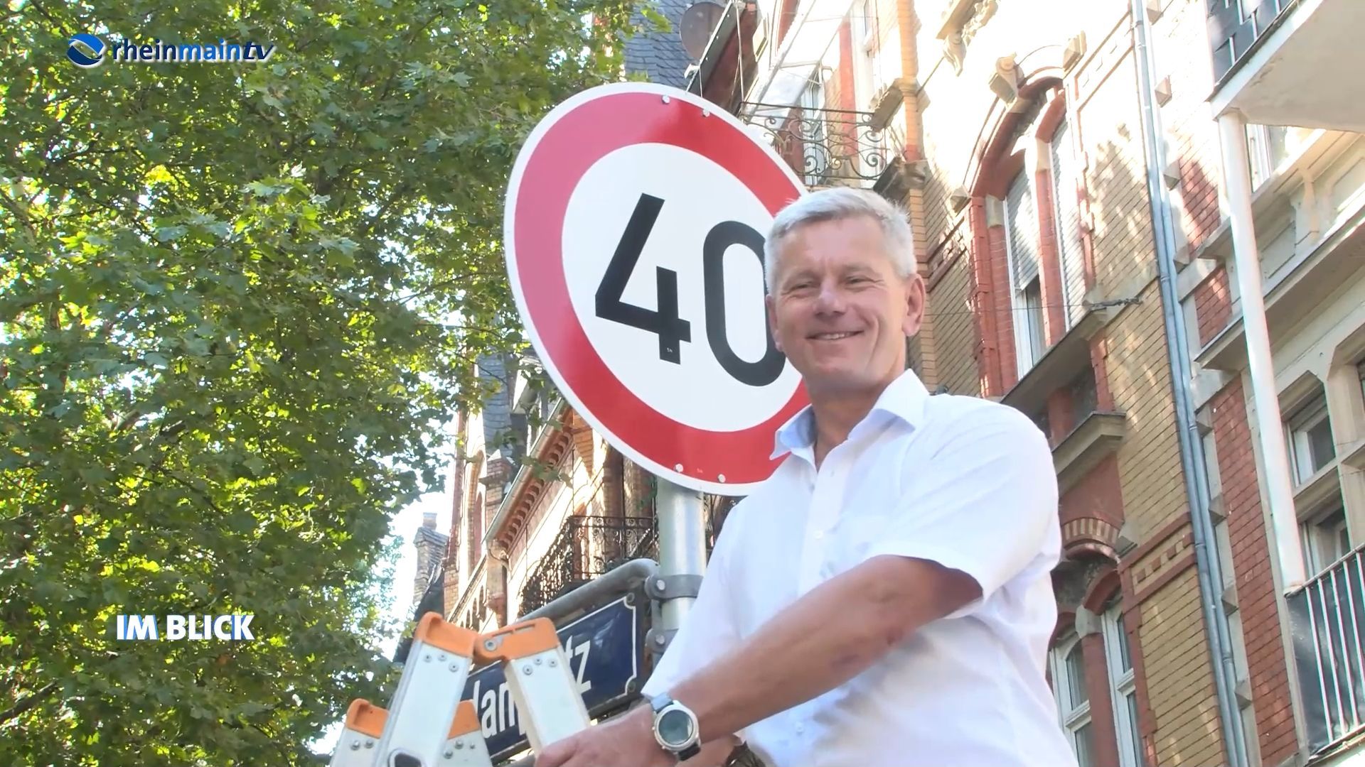 Ab heute Tempo 30 und 40 in Wiesbaden