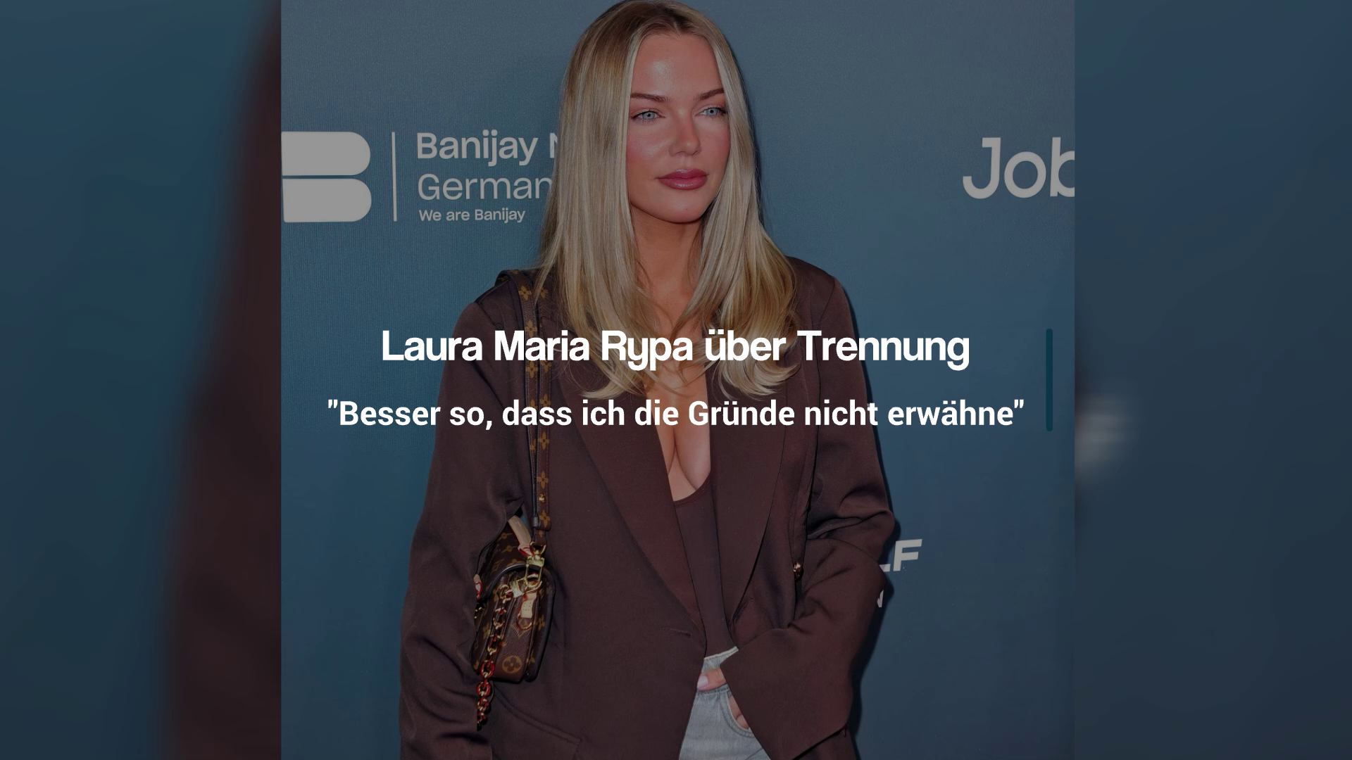 Laura Maria Rypa: Meaningful Announcement about Separation - 