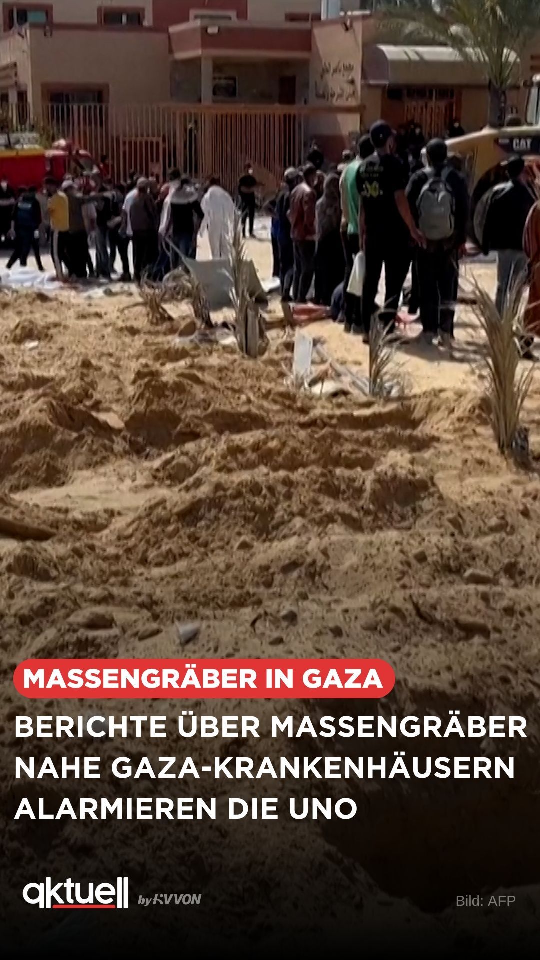 UNO fordert Untersuchung von Massengräbern im Gazastreifen