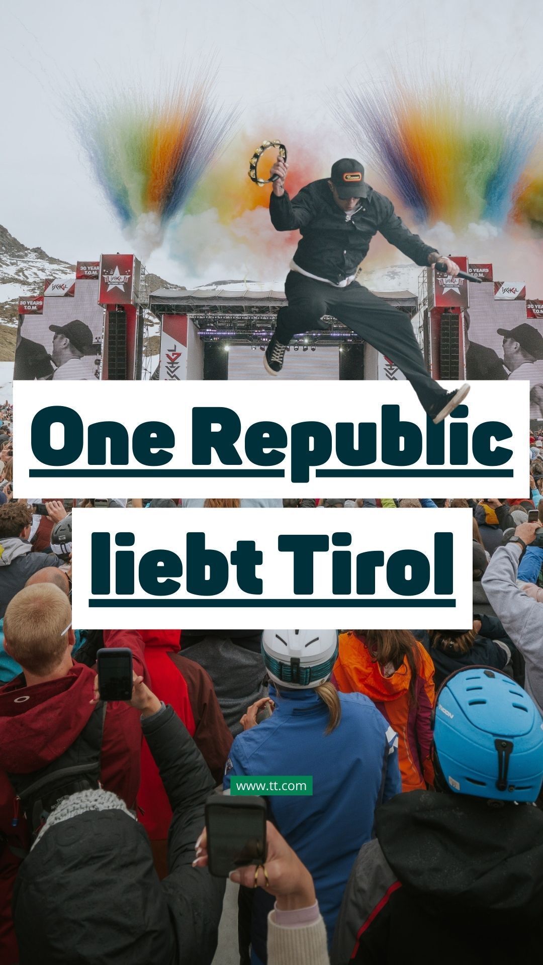 Wahnsinns-Stimmung in Ischgl: 16.000 feiern OneRepublic beim Ski-Closing