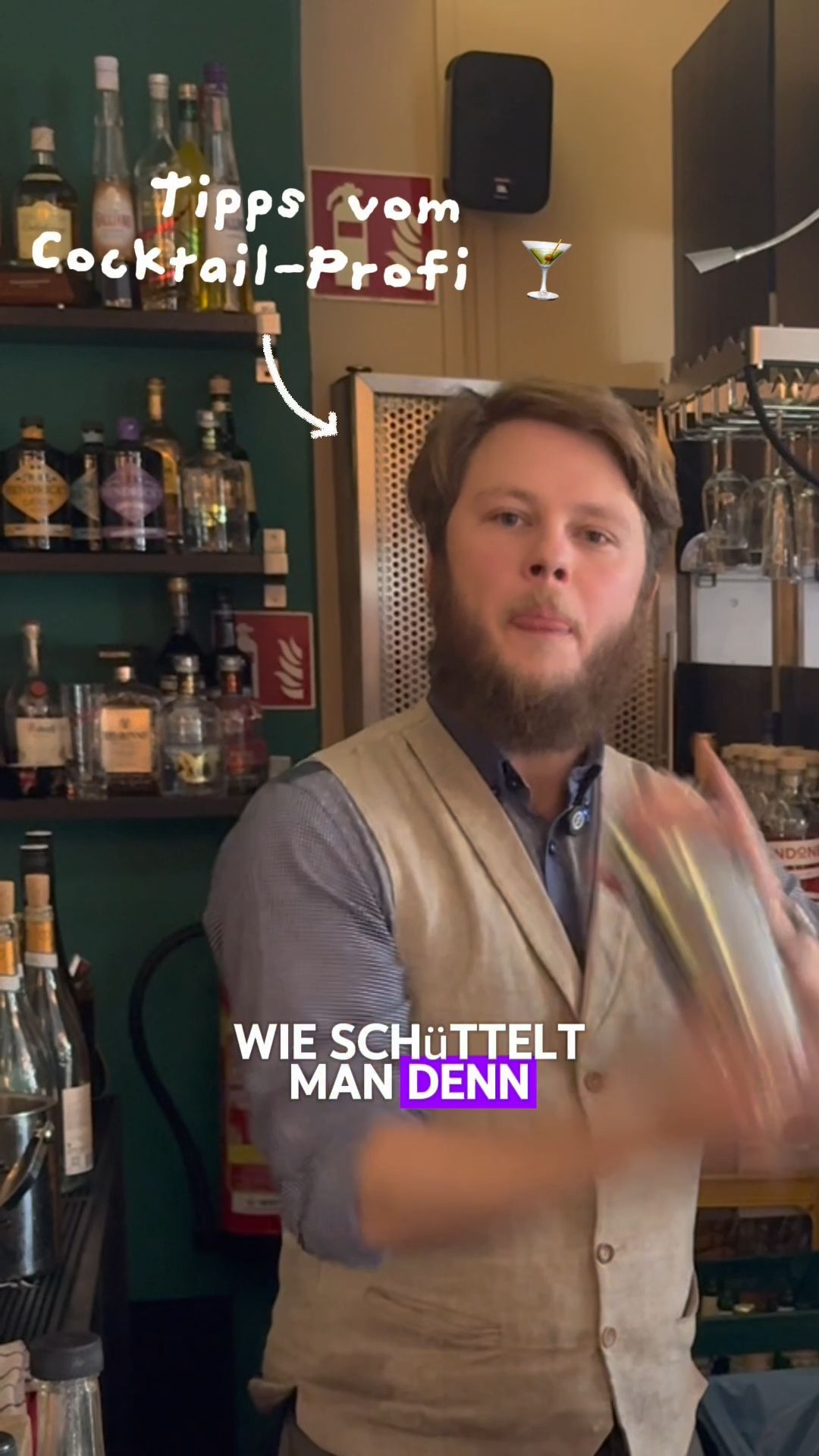 Cocktails richtig shaken: Tips from the Pro