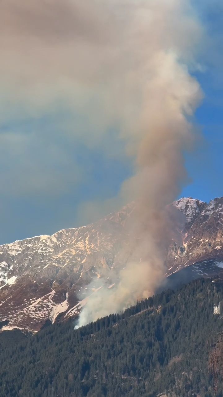 Waldbrand-auf-der-Nordkette