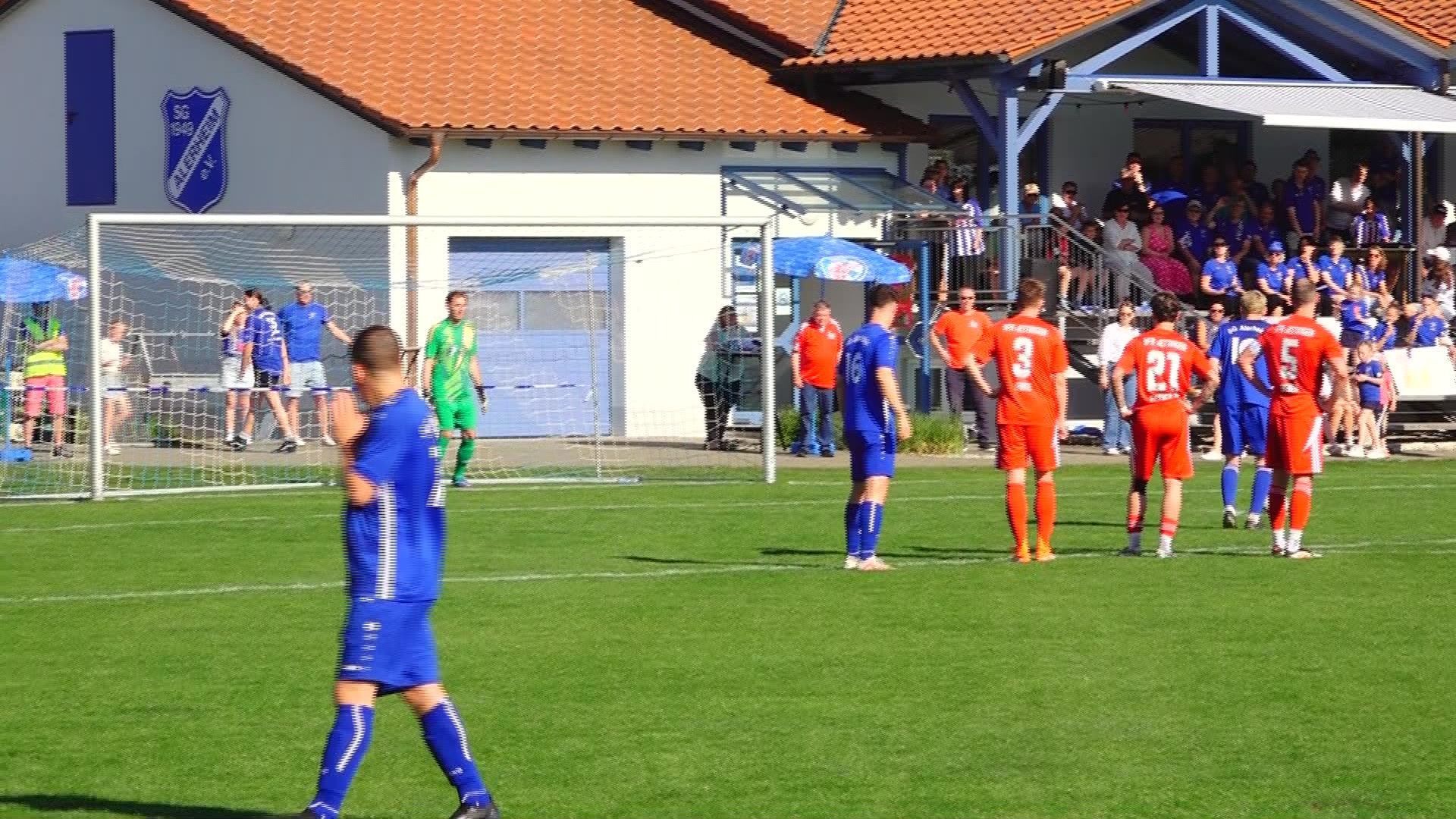 Das Toto-Pokal-Finale zwischen der SG Alerheim und dem VfR Jettingen