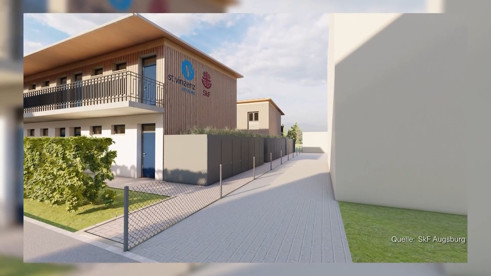 Video: Grundstein für Frauenpension in Augsburg gelegt