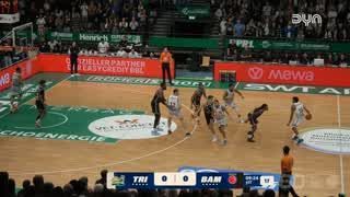 Spiel Highlights zu VET-CONCEPT Gladiators Trier – BMA365 Bamberg Baskets