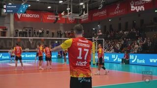 Spiel Highlights zu BADEN VOLLEYS SSC Karlsruhe – BERLIN RECYCLING Volleys
