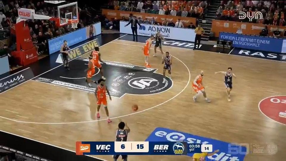 Spiel Highlights zu RASTA Vechta – ALBA BERLIN