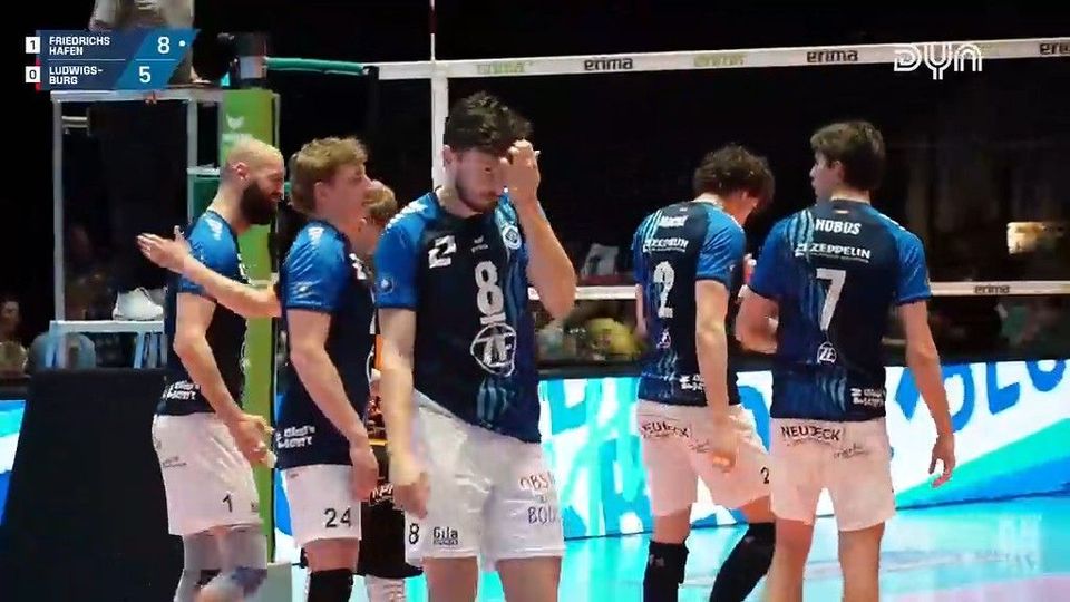 Spiel Highlights zu VfB Friedrichshafen – Barock Volleys MTV Ludwigsburg