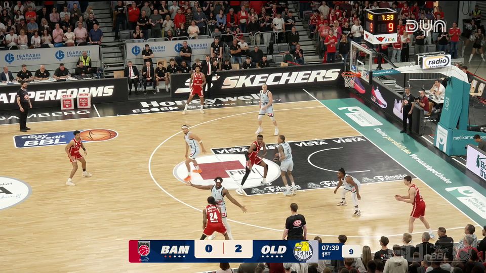 Spiel Highlights zu BMA365 Bamberg Baskets – EWE Baskets Oldenburg