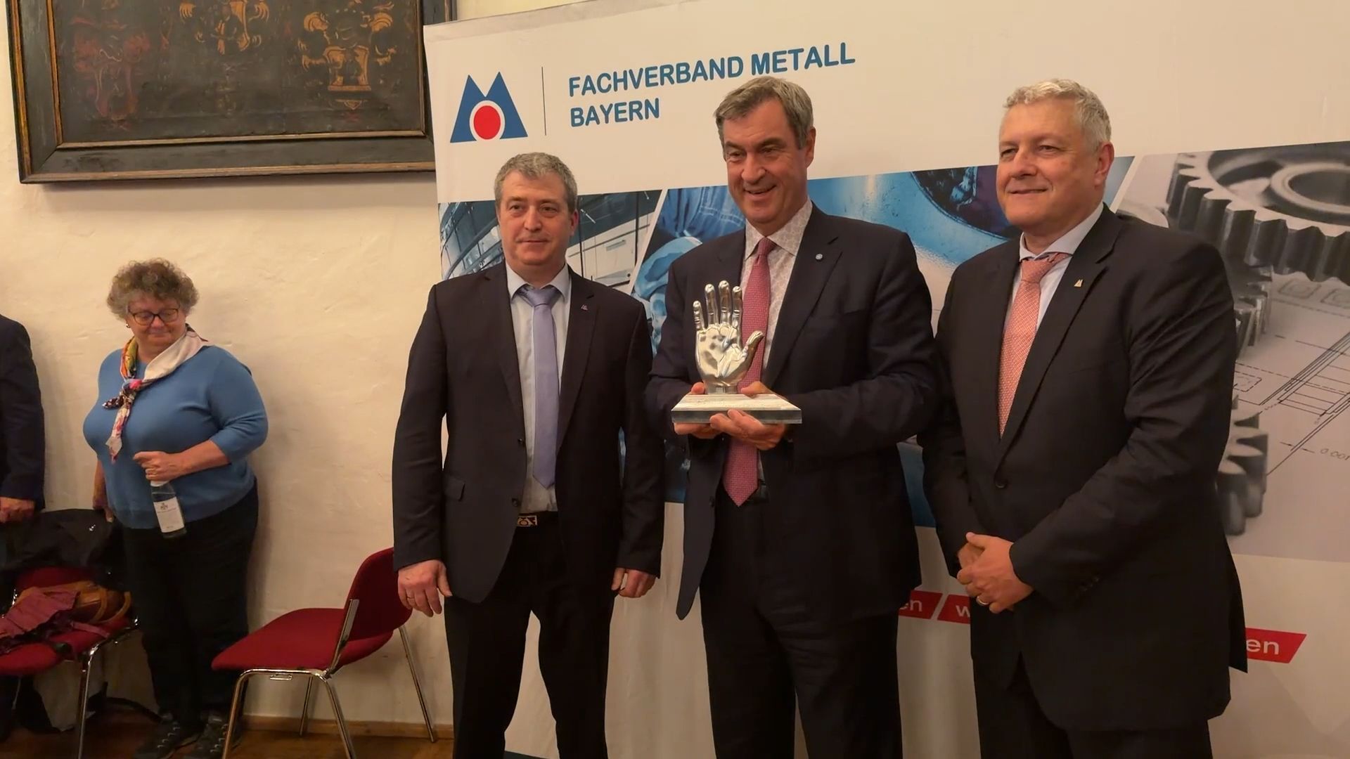 Video: Söder zu Besuch beim Landesverbandstag des bayerischen Metallhandwerks