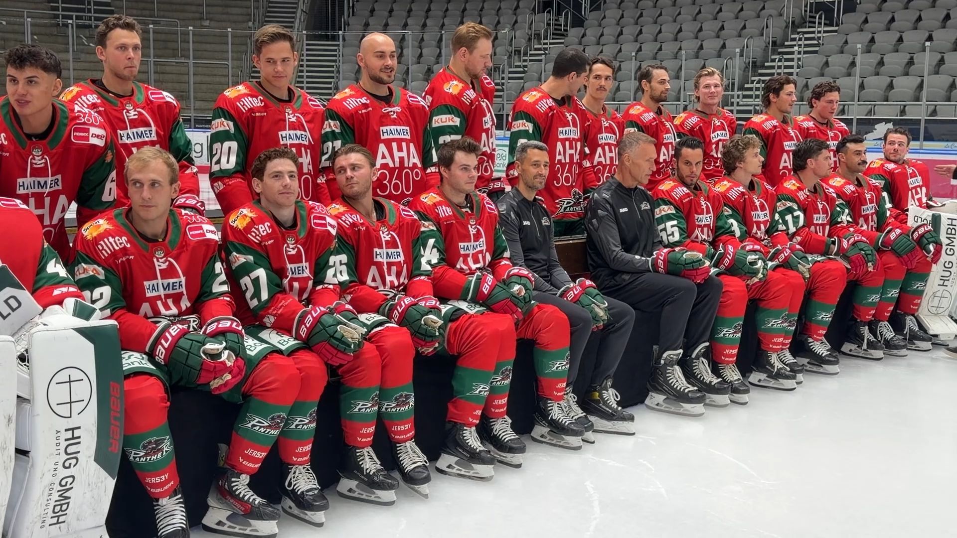 Video: Große Freude bei den Augsburger Panthern auf die neue Saison
