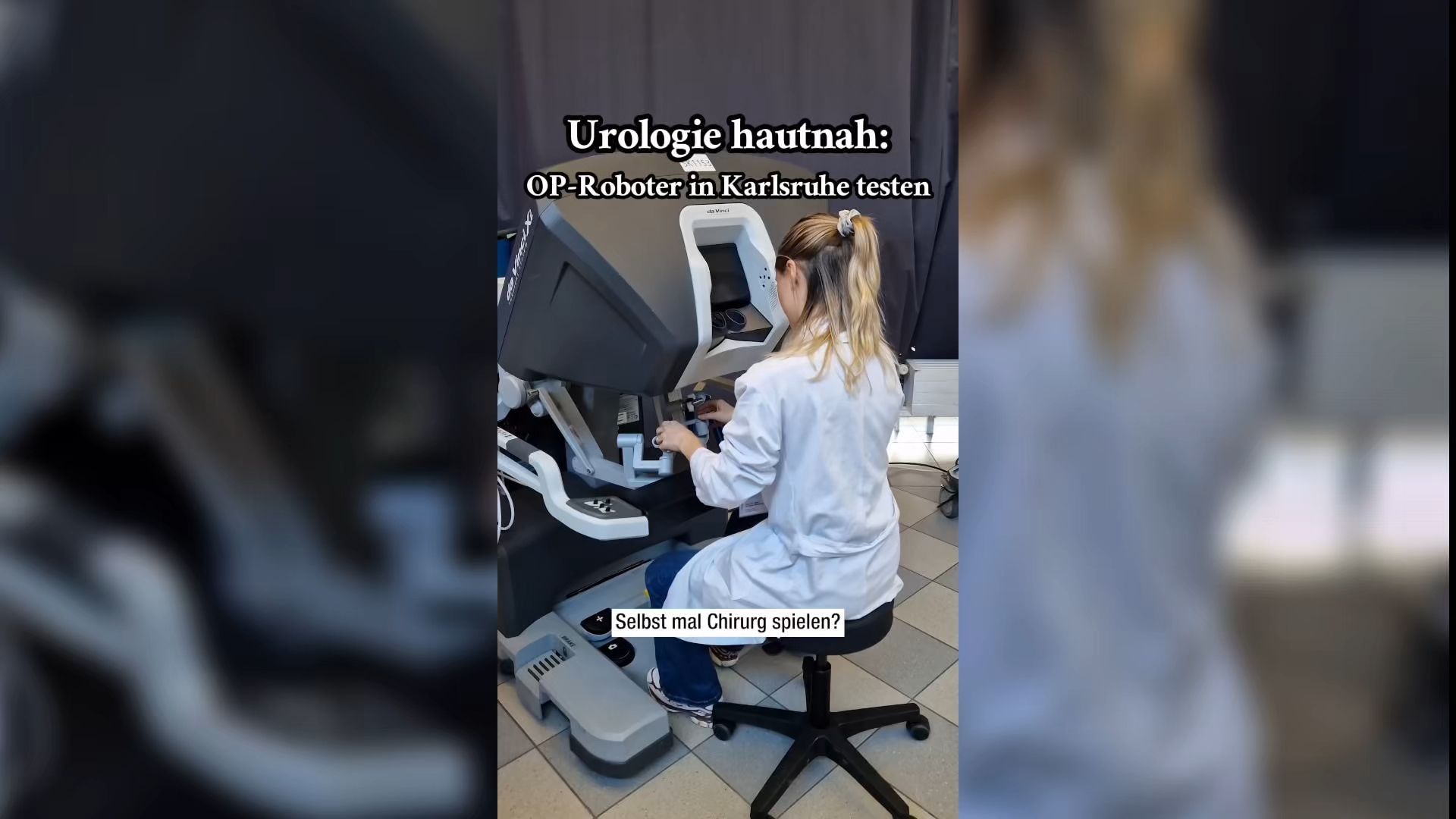 Video: Karlsruher Klinikum lässt Besucher beim Urologie-Infotag selbst operieren