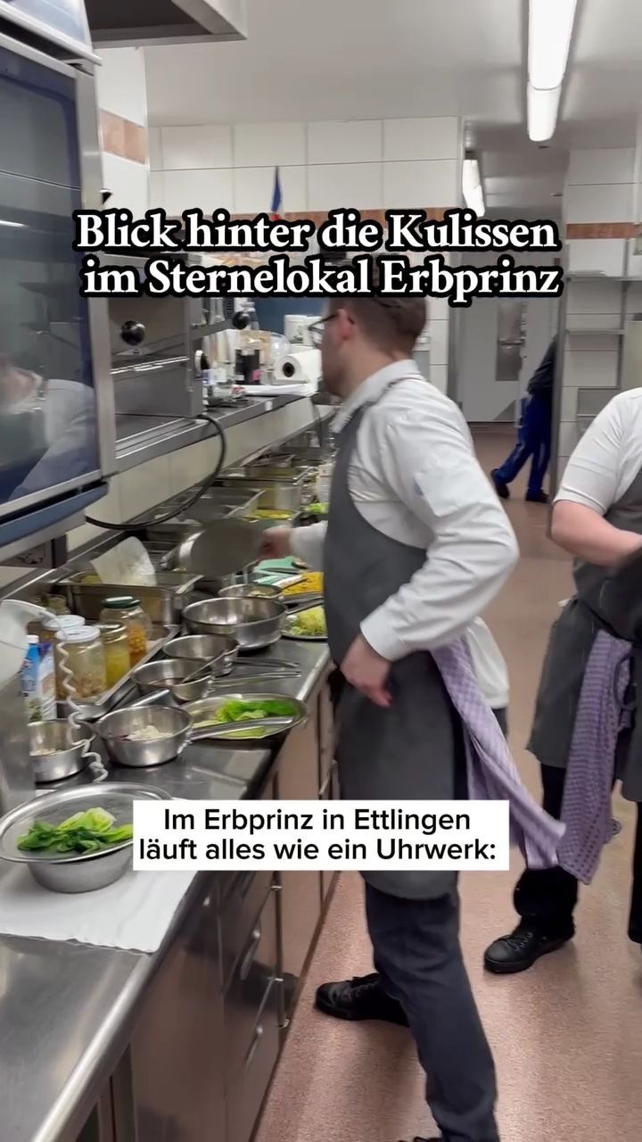 Video: Exklusive Einblicke: So geht es in der Sterneküche des Ettlinger Nobelhotels Erbprinz zu