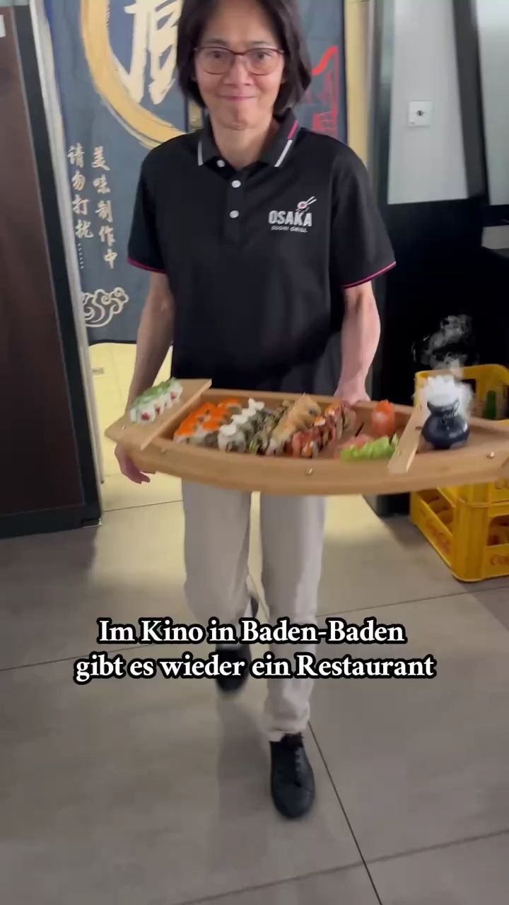 Video: Neues Sushi-Restaurant im Cineplex in Baden-Baden füllt eine Gastro-Lücke