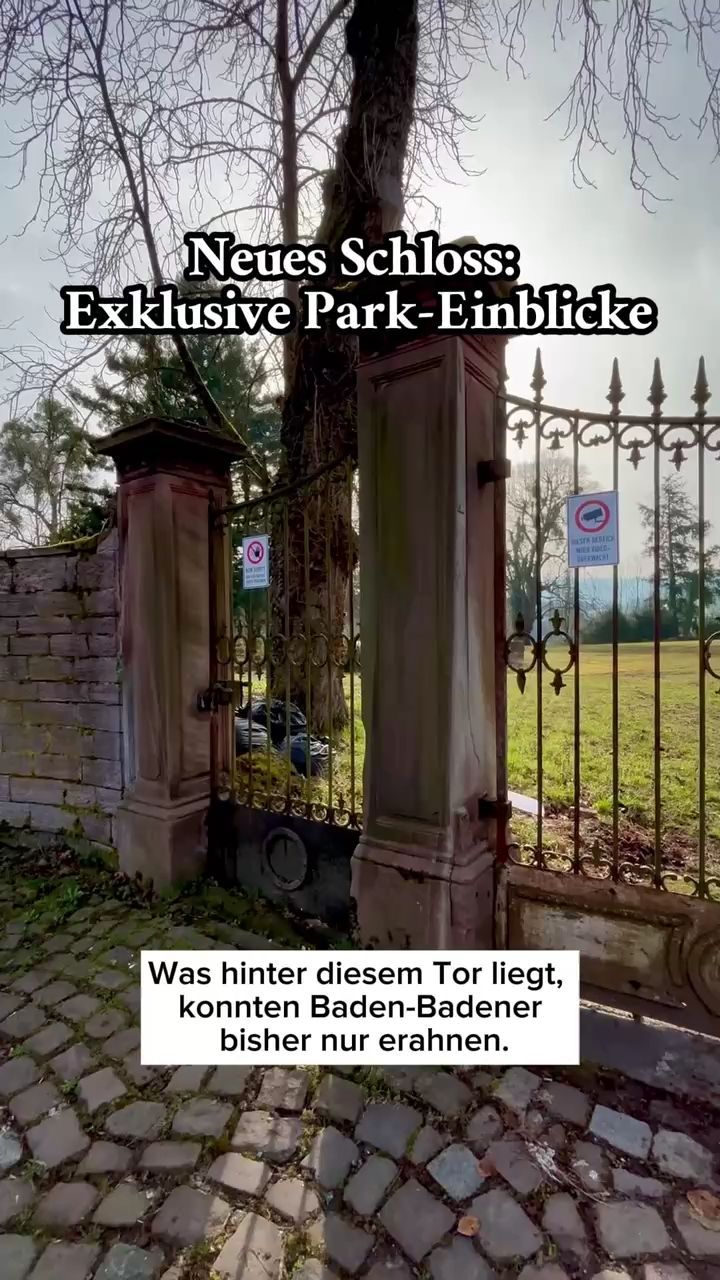 Video: Exklusive Einblicke: Das verbirgt sich im Park des Neuen Schlosses in Baden-Baden