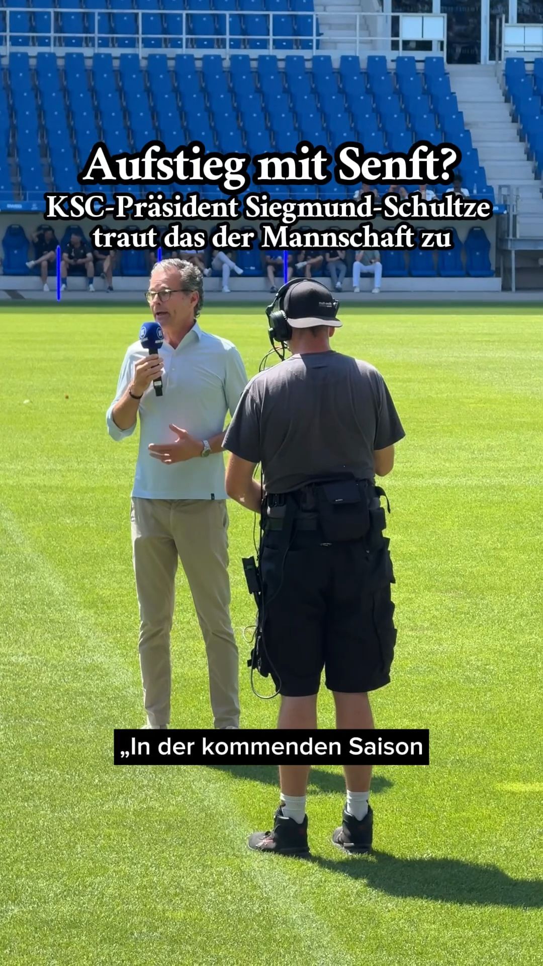 Video: KSC-Aufstieg unter Senft? Was der Präsident verspricht und was die Fans sagen