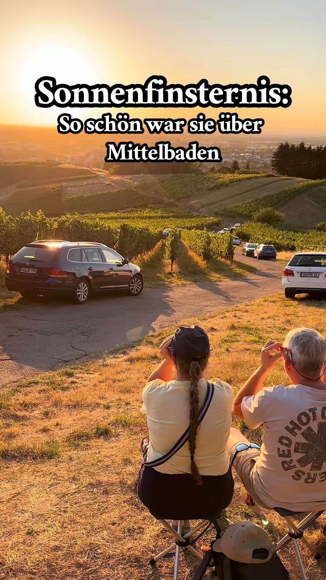 Video: Sonnenfinsternis über Mittelbaden: So schön war es