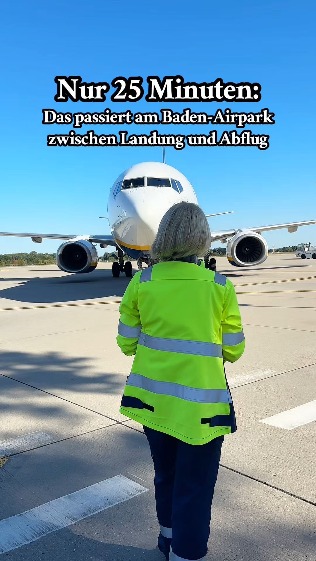 Video: Was in den 25 Minuten von Landung bis Start am Baden-Airpark passiert