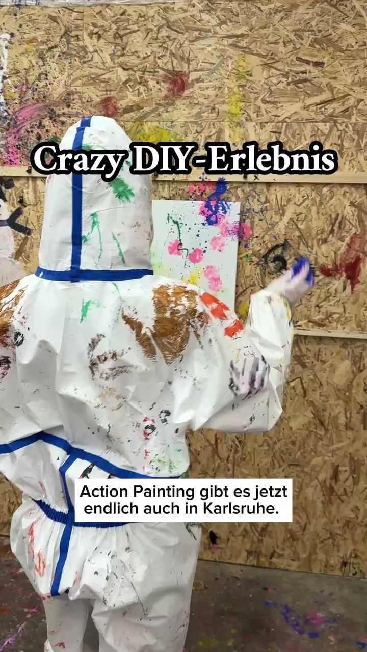 Video: Action Painting in Karlsruhe