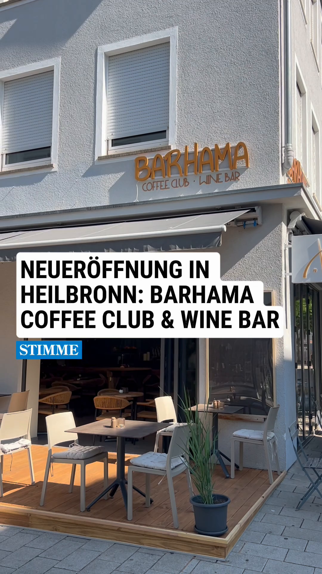 Grand Opening in Heilbronn: Barhama Coffee Club & Wine Bar
