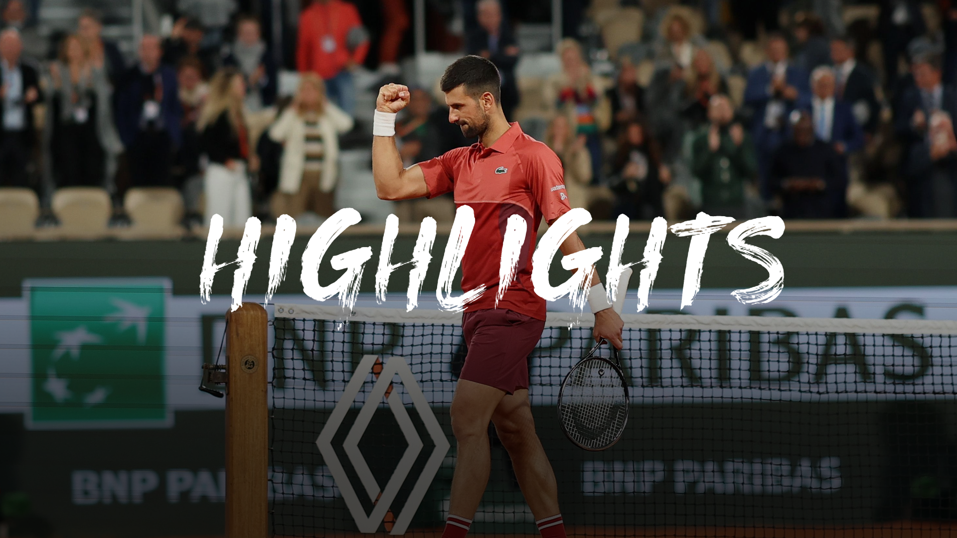 French Open - 1. Runde: Djokovic siegt routiniert - Highlights
