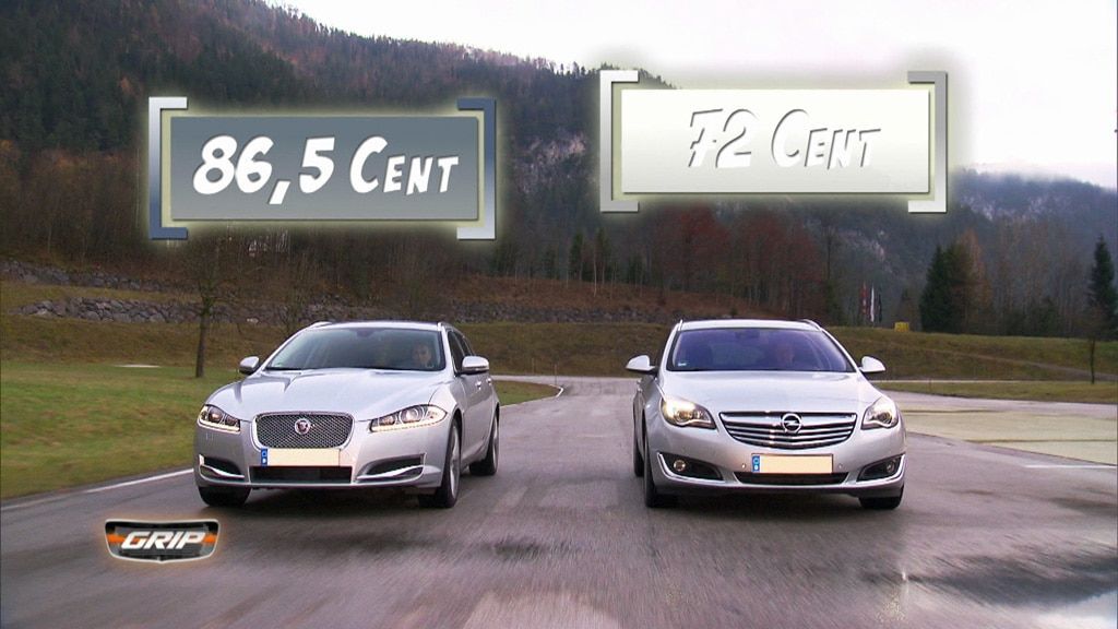 Platzhirsch vs. Underdog: Jaguar XF Sportbrake vs. Opel Insignia (307)