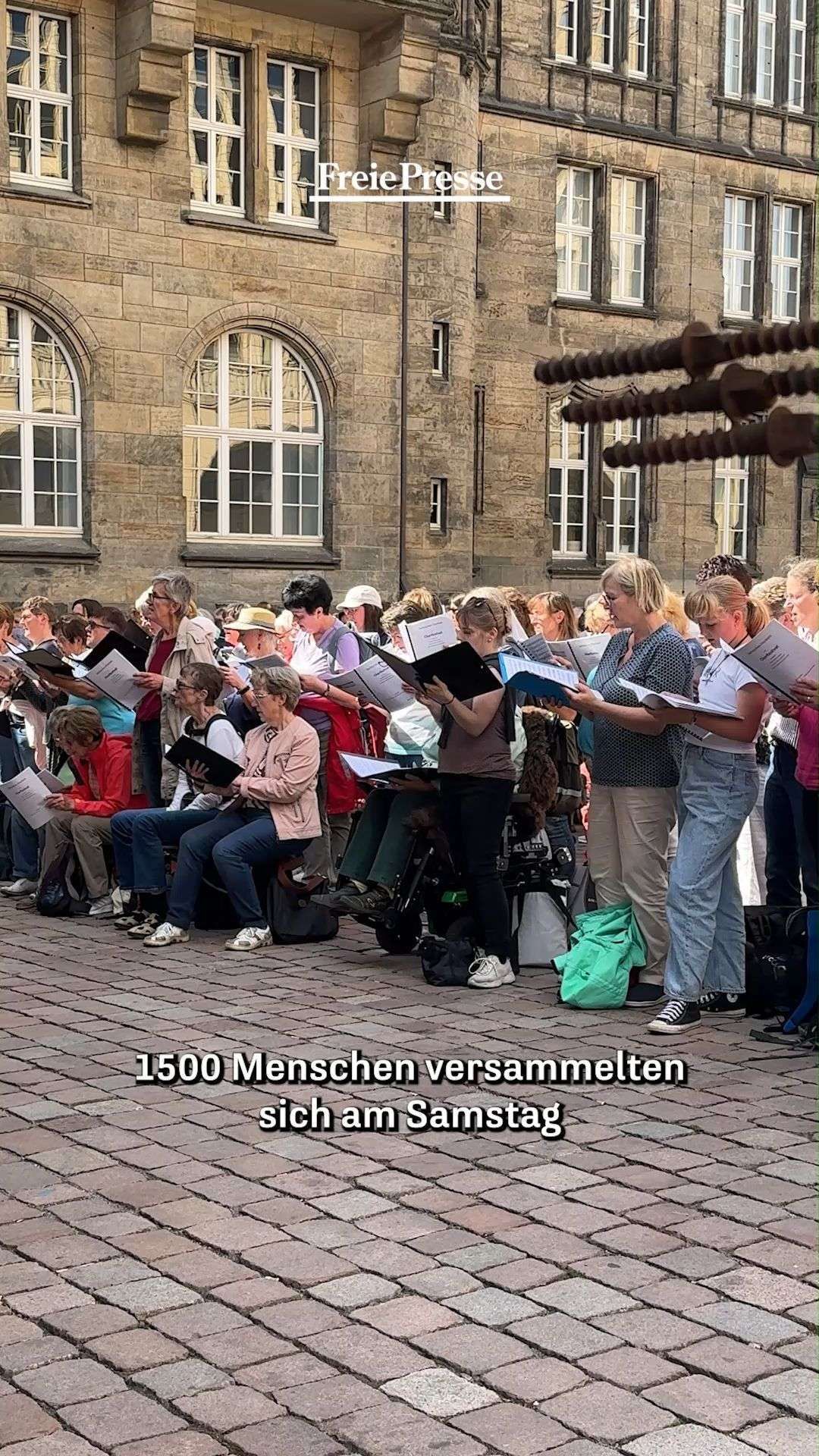 1500 Voces en un Gran Concierto de Coro en Chemnitz