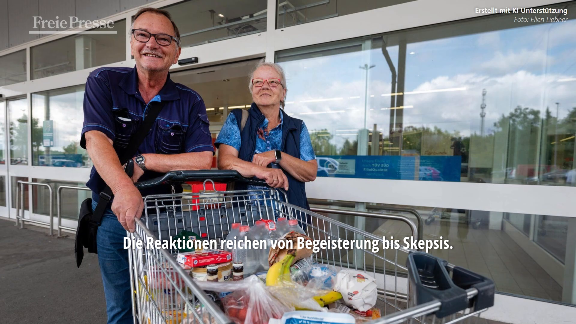 Video: Neue SB-Kassen bei Kaufland in Plauen
