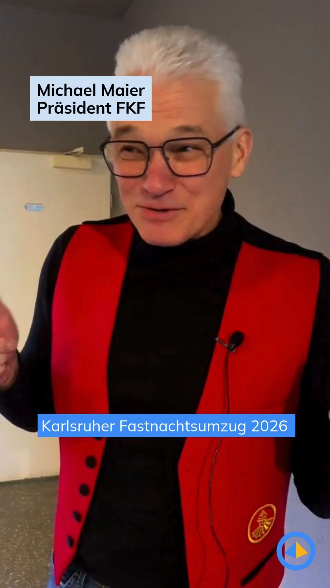 Video: Aufruf zur Fastnacht Karlsruhe 2026