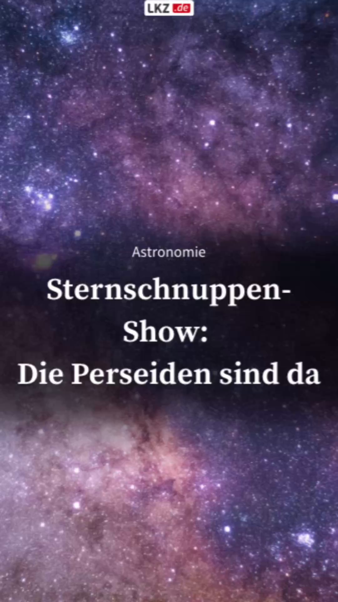 Video: Sternschnuppen