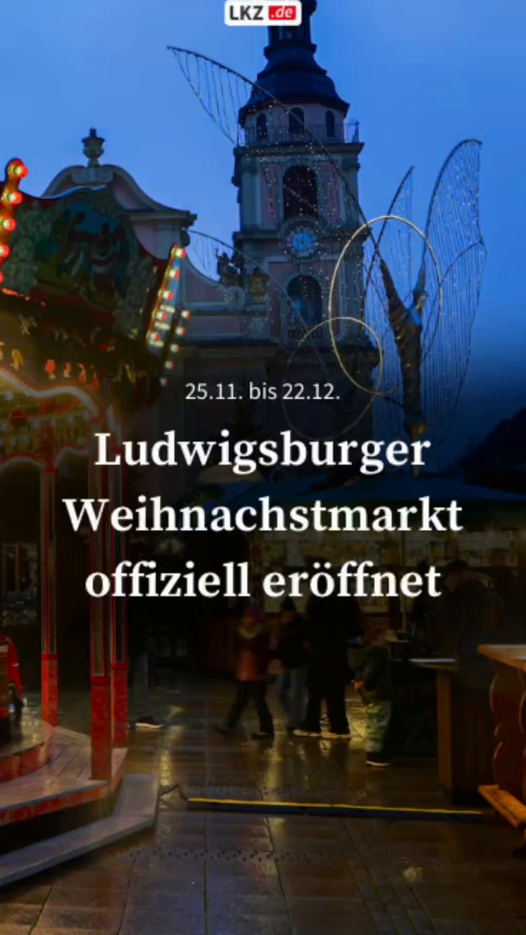 Ludwigsburg Baroque Christmas Market officially opened
