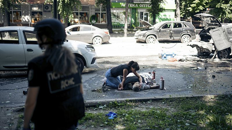 Russland startet einen neuen massiven Luftangriff auf die Ukraine