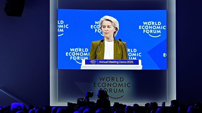Video: Von der Leyen in Davos: "Neue europäische Unabhängigkeit" gegen Trumps Weltbild