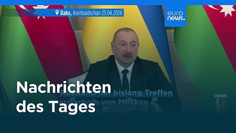 Nachrichten des Tages | 26. April 2026 – Mittagsausgabe