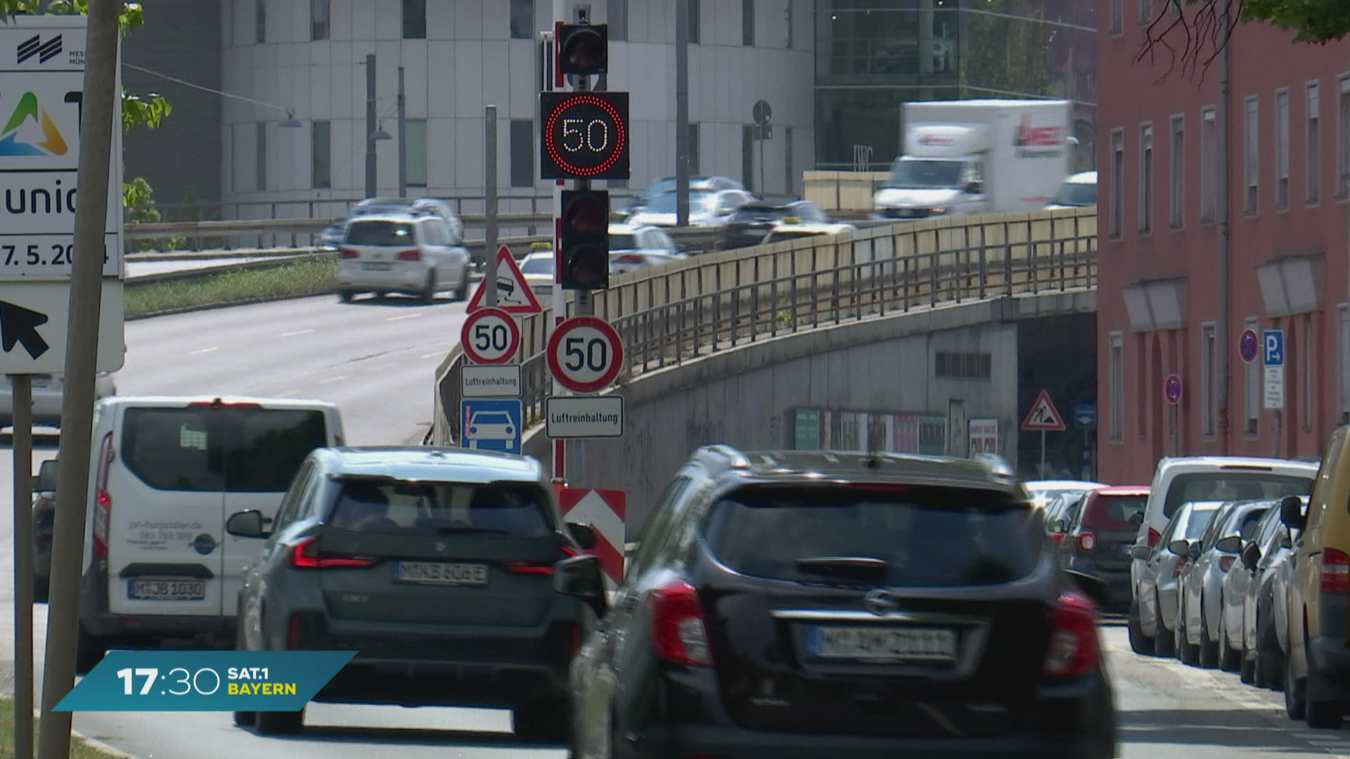 Luft-Qualität in München: Tempo 30 am Mittleren Ring kommt
