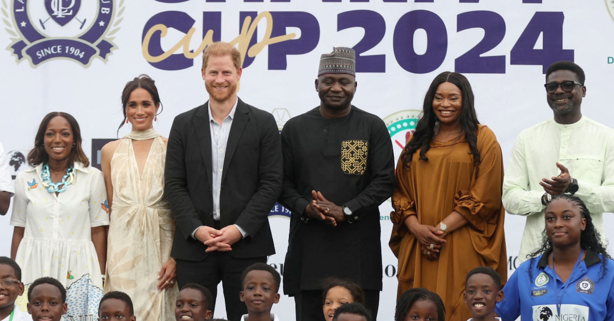 Harry und Meghan in Nigeria: So königlich wurden sie empfangen
